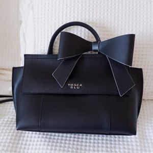 TOSCA BLU LEATHER CROSSBODY PURSE